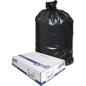 Genuine Joe GJO 70057PL - Joe Slim Jim 23-gallon Can Liners - 23 gal - 28.50 Width x 43 Length - Low Density - Black - 10800/Pallet - Office Waste, Food, Can
