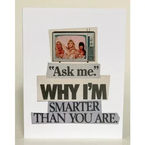 Barnes Cards Llc SQ8733133 - Ask Me Why I'm Smarter Than You Greeting Card Set