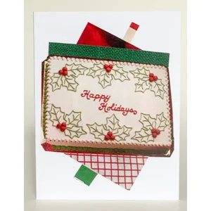 Barnes Cards Llc SQ5485843 - Festive Holiday Greeting Card Set (Pack of 6)