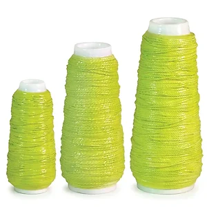Melrose International 46505DS - Set of 6 Dolomite Spool of Yarn Vases - 7 to 10.5 Inches