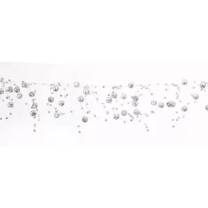 Melrose International 81514DS - 5.5' Acrylic Bead Garland (12-Count) for Home Decor