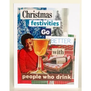 Barnes Cards Llc SQ8811074 - Holiday Cheer Greeting Card Set (Pack of 6)