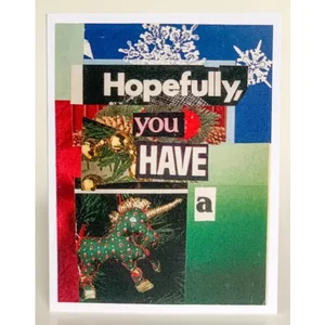 Barnes Cards Llc SQ6418327 - Festive Wishes Holiday Greeting Card Set (Pack of 6)