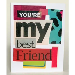 Barnes Cards Llc SQ2610223 - You're My Best Friend Greeting Card Pack - Set of 6