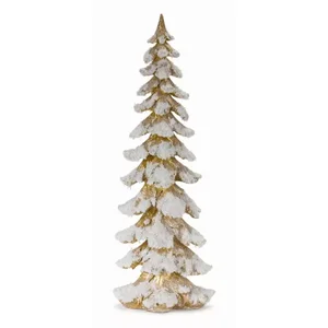 Melrose International 80596DS - 26-Inch Decorative Snowy Resin Christmas Tree