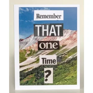 Barnes Cards Llc SQ7237775 - Remember That One Time? Greeting Card Set - Pack of 6