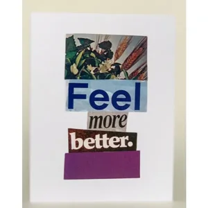 Barnes Cards Llc SQ2752771 - Feel More Better Greeting Card Set - 6 Cards for Healing
