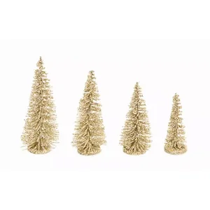 Melrose International 72394DS - Set of 16 Mini Christmas Trees - 4.5 to 7 Inches