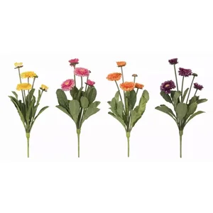 Melrose International 78394DS - Set of 12 Artificial Mum Bush 15H - Spring Decor