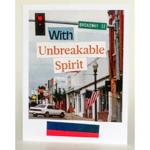 Barnes Cards Llc SQ6250551 - Unbreakable Spirit Inspirational Greeting Cards (6 Pack)