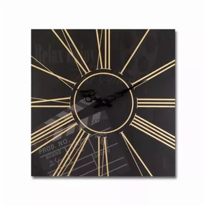 Melrose International 58494DS - Set of 2 Movie-Themed 15.5-Inch Square Clocks