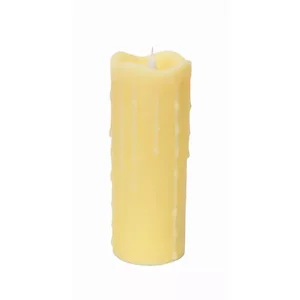 Melrose International 57483DS - Simplux LED Dripping Candle Set with Moving Flame - 2 Pack