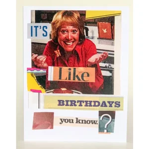 Barnes Cards Llc SQ7841085 - Birthday Celebration Greeting Card Pack of 6