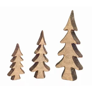 Melrose International 72461DS - Set of 3 Decorative Foam Trees - 15.5H, 20H, 29H
