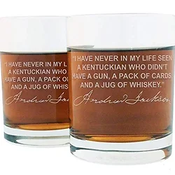 Famous Whiskey Glasses-FWGAJ