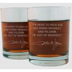Famous Whiskey Glasses-FWGJW