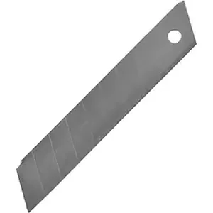 Sparco SPR 15853 - Replacement Snap-Off Blades - 4 Length x 0.71 Thickness - Straight Style - Snap-off, Durable - Steel - 5 / Pack - Silver