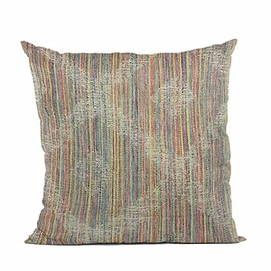 Plutus Brands PBRA2406-2222-DP - Luxury Multi-Color Abstract Throw Pillow - 22" x 22"