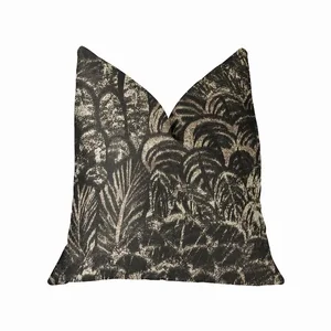 Plutus Brands PBRA2254-2020-DP - Plutus Rowan Gale Luxury Throw Pillow - Black & Beige