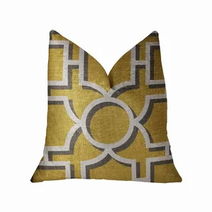 Plutus Brands PBRA2270-2030-DP - Plutus Crane Enclave Geometric Luxury Throw Pillow