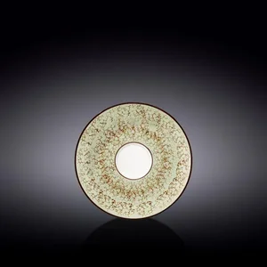 Wilmax WL-667136/B - Vibrant Green Saucer Set of 6 - 15 cm