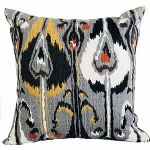 Plutus Brands PBRA2250-2020-DP - Plutus Tigerlily Gray Luxury Decorative Throw Pillow