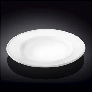 Wilmax WL-991244/A - Set of 3 Elegant White Round Platters - 12" (31 cm)