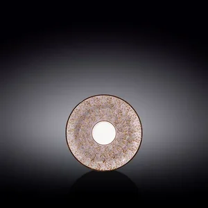 Wilmax WL-667733/B - Vibrant Violet Saucer Set - 4.5 inch (Set of 6)