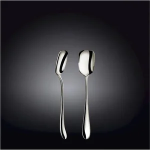 Wilmax WL-999122/6C - Stainless Steel Ice Cream Spoon Set of 6 - 15 cm