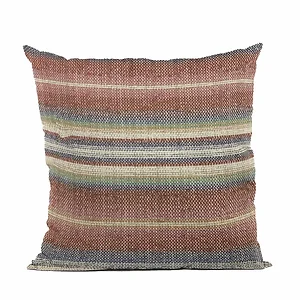 Plutus Brands PBRA2430-2026-DP - Plutus Multi-Color Stripe Luxury Throw Pillow - 20"x26"