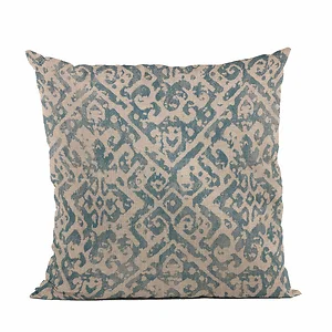 Plutus Brands PBRA2462-2020-DP - Plutus Blue Artistic Plaid Luxury Throw Pillow - 20" x 20"