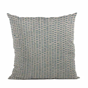 Plutus Brands PBRA2452-1818-DP - Plutus Blue Punctuation Dot Luxury Throw Pillow 18"x18"