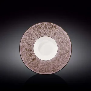 Wilmax WL-667725/A - Vibrant Violet Deep Plates - Set of 3, 9.5" | 24 CM