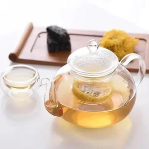 Wilmax WL-888812/A - Elegant Borosilicate Glass Tea Pot - 20 Fl Oz