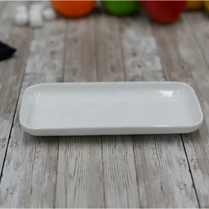 Wilmax WL-992670/A - Set of 6 Rectangular Serving Dishes - 7.5 x 3.75 Inches