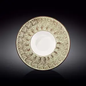 Wilmax WL-667126/A - Vibrant Green Deep Plate Set of 2 - 10.5 Inches