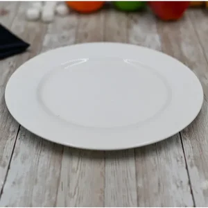 Wilmax WL-991009/A - Elegant White Dinner Plate Set of 3 - 11 Inch