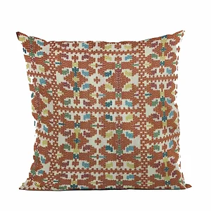 Plutus Brands PBRA2422-2626-DP - Moroccan Damask Luxury Throw Pillow in Multi-Color
