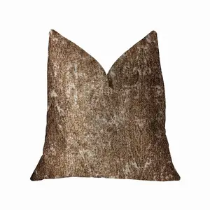 Plutus Brands PBRA2321-2030-DP - Luxurious Chestnut Brown Throw Pillow - Elegant Design