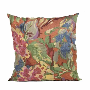 Plutus Brands PBRA2402-2036-DP - Luxury Floral Throw Pillow - Multi-Color Floral Design