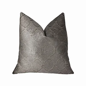 Plutus Brands PBRA2275-1220-DP - Plutus Moonlight Beige Double-Sided Luxury Throw Pillow