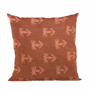 Plutus Brands PBRA2439-2030-DP - Plutus Red Luxury Motif Throw Pillow - 20" x 30"