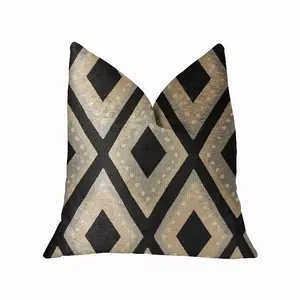 Plutus Brands PBRA2220-2222-DP - Plutus Jager Dotz Luxury Throw Pillow - Blue/Beige