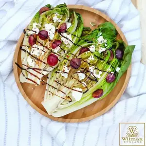Wilmax WL-771036/A - Set of 6 Bamboo Platter 12" | 30.5 CM - Eco-Friendly Serving