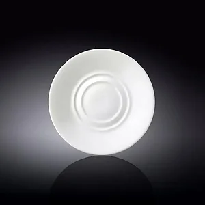 Wilmax WL-996099/A - Set of 12 Multi-Use 5.5-inch Porcelain Saucer Plates