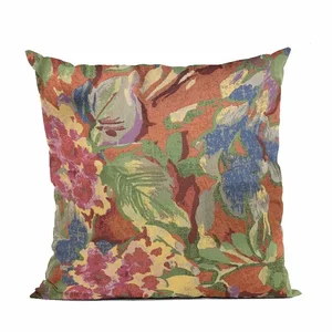 Plutus Brands PBRA2402-2626-DP - Luxury Multi-Color Floral Garden Throw Pillow