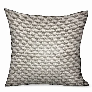 Plutus Brands PBRAO117-2222-DP - Luxury Bisque Brown Dobby Outdoor/Indoor Throw Pillow