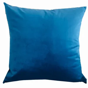 Plutus Brands PBRAZ390-2026-DP - Luxurious Navy Cotton Throw Pillow - Handmade in USA