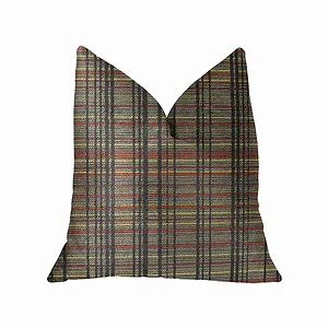 Plutus Brands PBRA2304-2020-DP - Plutus Grizzly Cay Gray Luxury Throw Pillow - 20"x20"