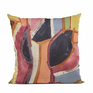 Plutus Brands PBRA2423-2026-DP - Plutus Multi-Color Modern Art Graphic Print Pillow